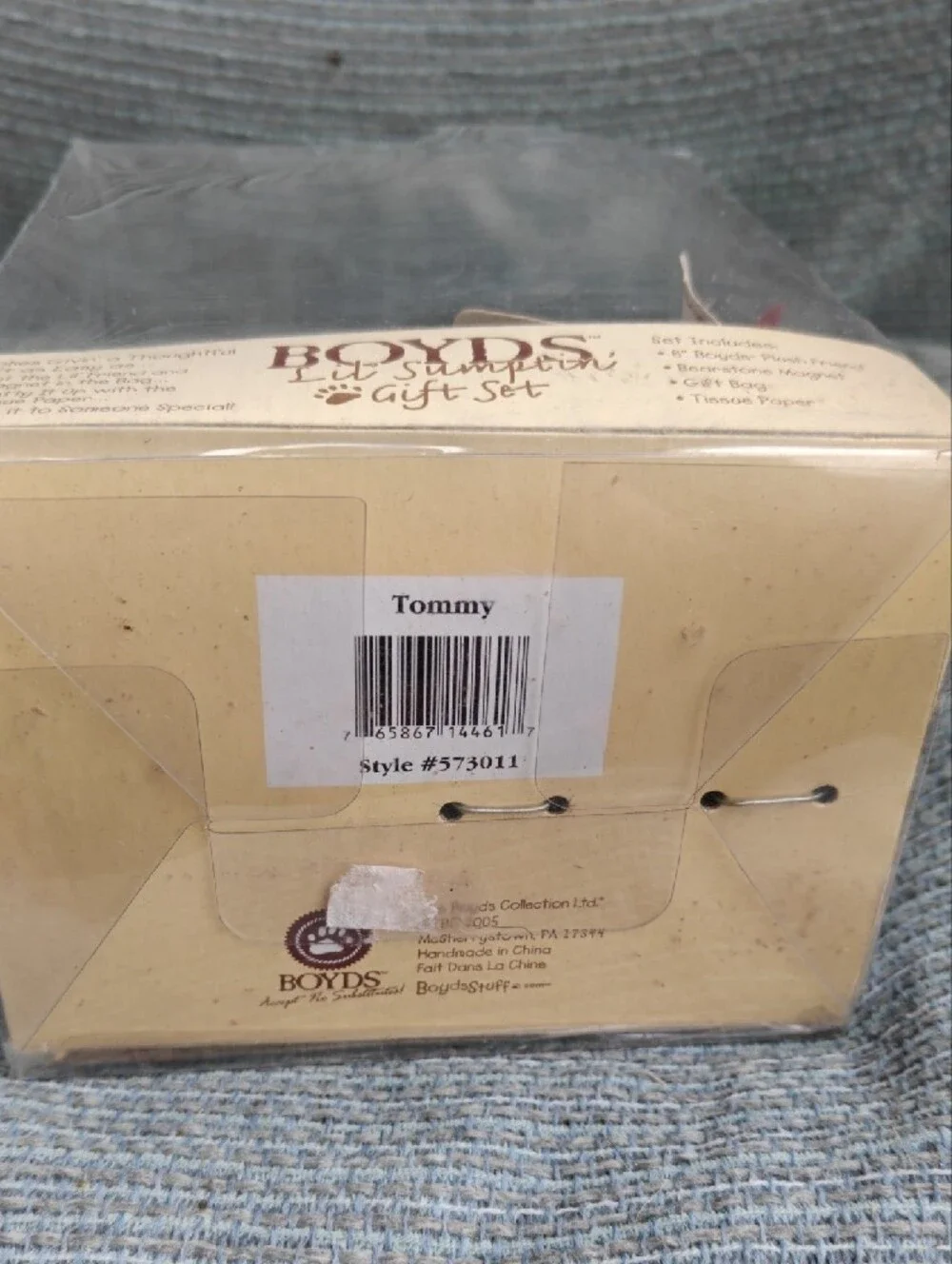 Boyds Bears adorable tommy